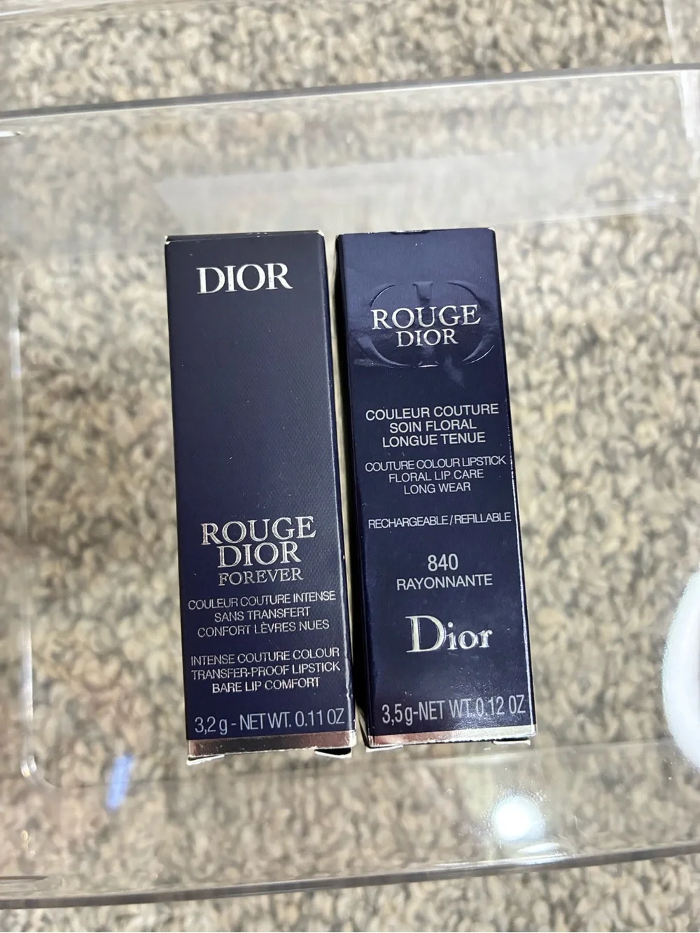 New Dior Rouge Dior Lipstick Duo - Red Shades